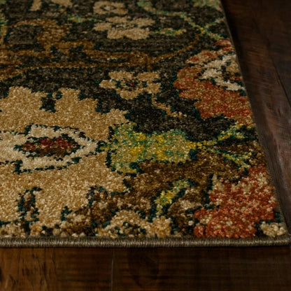 Kas Casablanca 4409 Mocha Traditional Machine-woven Rug