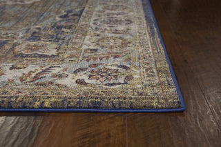 Kas Corsica 7853 Navy Traditional Machine-woven Rug