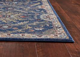 Kas Corsica 7859 Royal Blue Traditional Machine-woven Rug