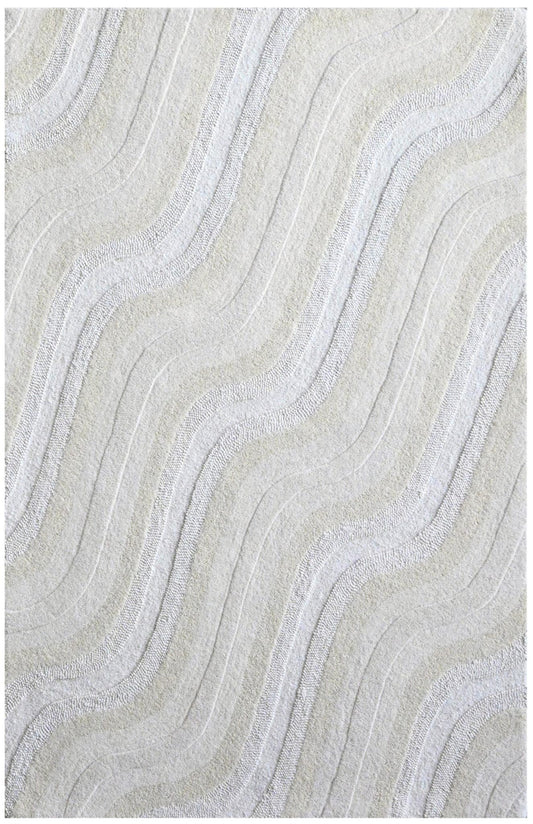 Kas Denali 2914 Ivory Transitional Handtufted Rug