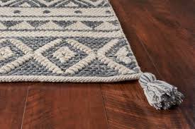 Kas Hang Ten Malibu 852 Grey Casual Hand-woven Rug