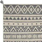 Kas Hang Ten Malibu 852 Grey Casual Hand-woven Rug