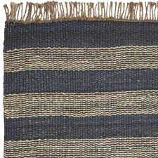 Kas Hang Ten Palm Beach 657 Navy Casual Hand-woven Rug