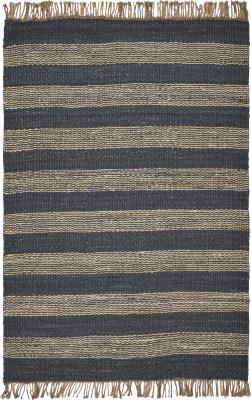 Kas Hang Ten Palm Beach 657 Navy Casual Hand-woven Rug