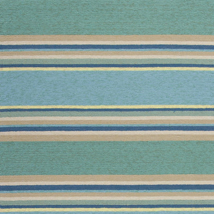 Kas Harbor 4230 Ocean Indoor/Outdoor Hand Hooked Rug