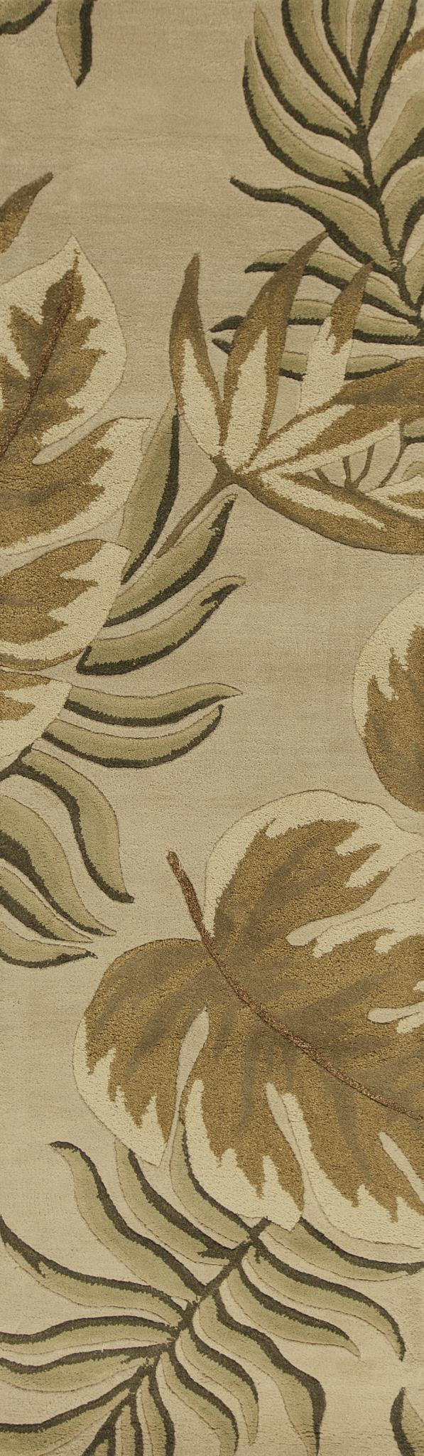 Kas Havana 2614 Sand Florals & Tropicals Hand Tufted Rug