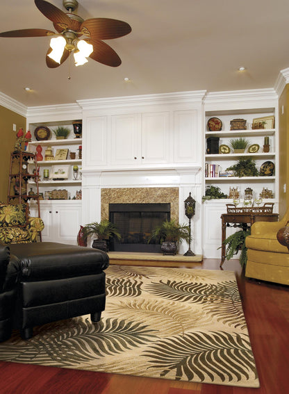 Kas Havana 2622 Natural Florals & Tropicals Hand Tufted Rug