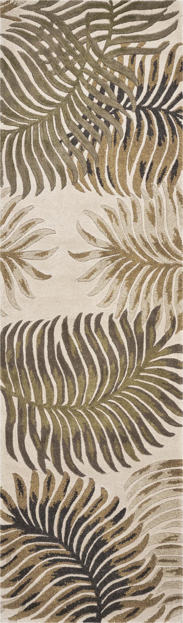 Kas Havana 2622 Natural Florals & Tropicals Hand Tufted Rug