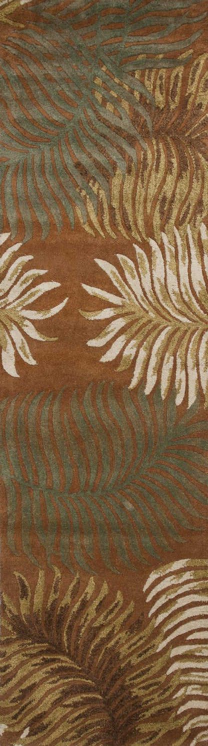 Kas Havana 2623 Rust Florals & Tropicals Hand Tufted Rug
