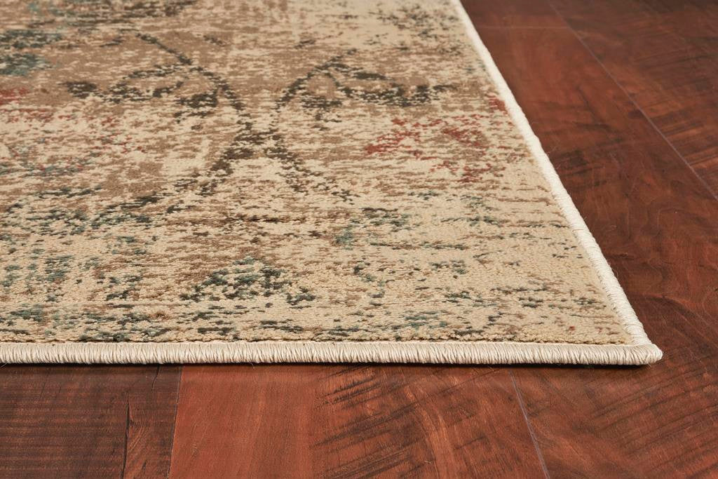 Kas Heritage 9351 Champagne Transitional Machine Woven Rug