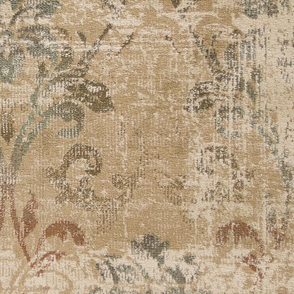Kas Heritage 9351 Champagne Transitional Machine Woven Rug