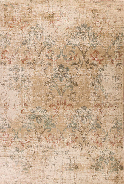 Kas Heritage 9351 Champagne Transitional Machine Woven Rug