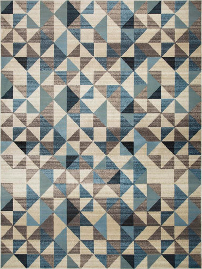 Kas Heritage 9365 Blue Transitional Machine Woven Rug
