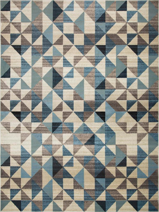 Kas Heritage 9365 Blue Transitional Machine Woven Rug