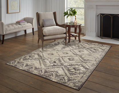 Kas Heritage 9366 Grey Transitional Machine Woven Rug