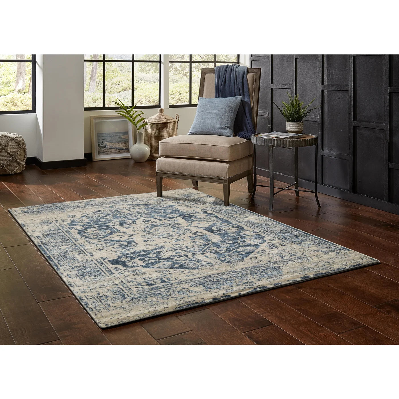 Kas Heritage 9368 Ivory Transitional Machine Woven Rug