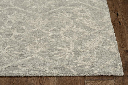 Kas Hudson 2462 Grey Transitional Hand Tufted Rug