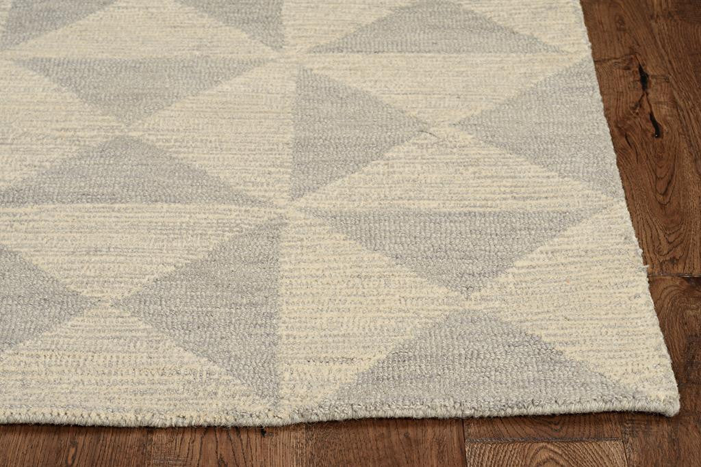 Kas Hudson 2464 Ivory Transitional Hand Tufted Rug