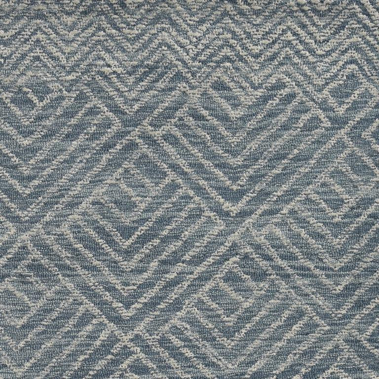 Kas Hudson 2465 Denim Transitional Hand Tufted Rug