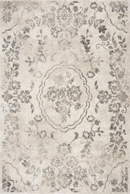Kas Hue 4703 Grey Traditional Machine Woven Rug