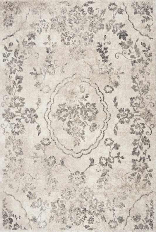 Kas Hue 4703 Grey Traditional Machine Woven Rug