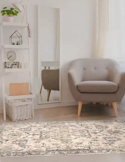 Kas Hue 4707 Ivory Traditional Machine Woven Rug