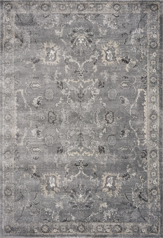 Kas Hue 4708 Grey Traditional Machine Woven Rug
