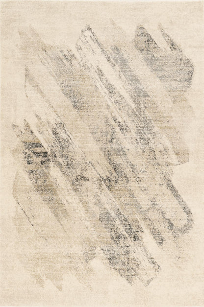 Kas Hue 4715 Ivory Grey Transitional Machine Woven Rug
