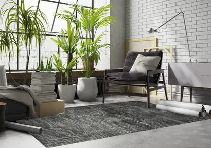Kas Hue 4716 Grey Transitional Machine Woven Rug