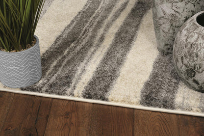 Kas Hue 4717 Beige Grey Transitional Machine Woven Rug