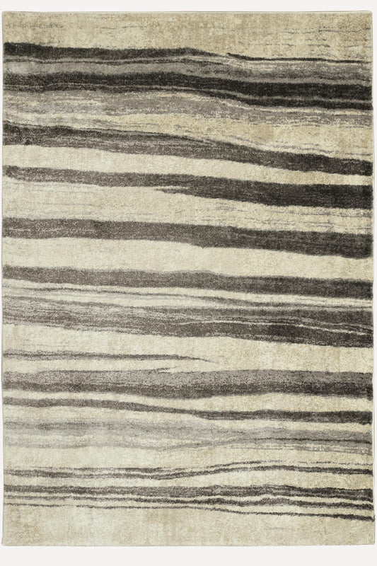 Kas Hue 4717 Beige Grey Transitional Machine Woven Rug
