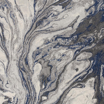 Kas Illusions 6202 Grey Transitional Machine Woven Rug