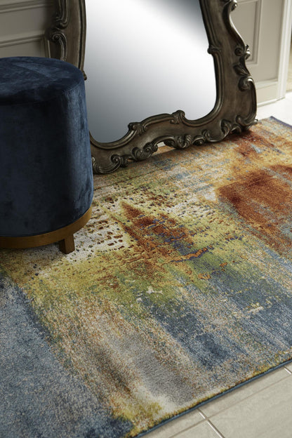 Kas Illusions 6204 Multi Transitional Machine Woven Rug