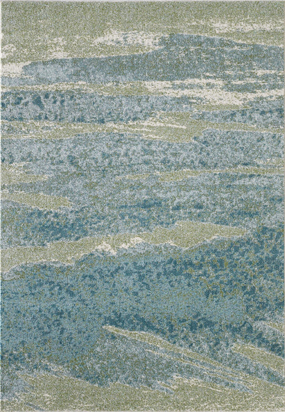 Kas Illusions 6220 Ocean Transitional Machine Woven Rug
