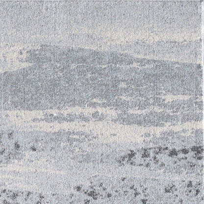 Kas Illusions 6221 Blue Grey Transitional Machine Woven Rug