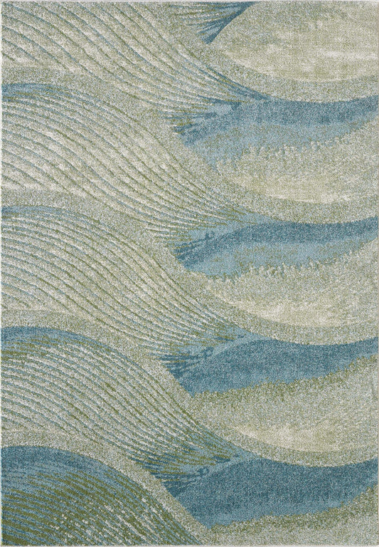 Kas Illusions 6222 Ocean Transitional Machine Woven Rug
