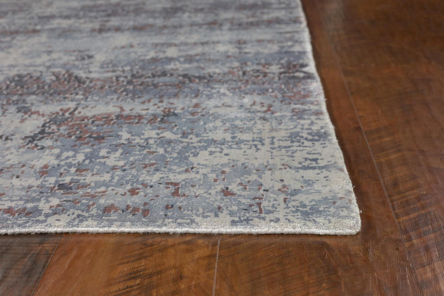 Kas Indulge 0801 Slate Transitional Hand Loomed Rug