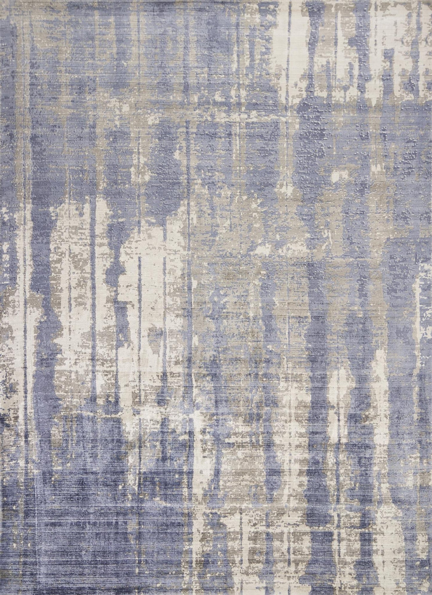 Kas Indulge 0802 Grey Blue Transitional Hand Loomed Rug