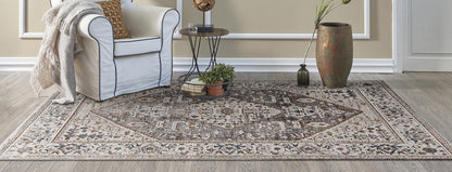 Kas Inspire 7501 Grey Transitional Machine Woven Rug