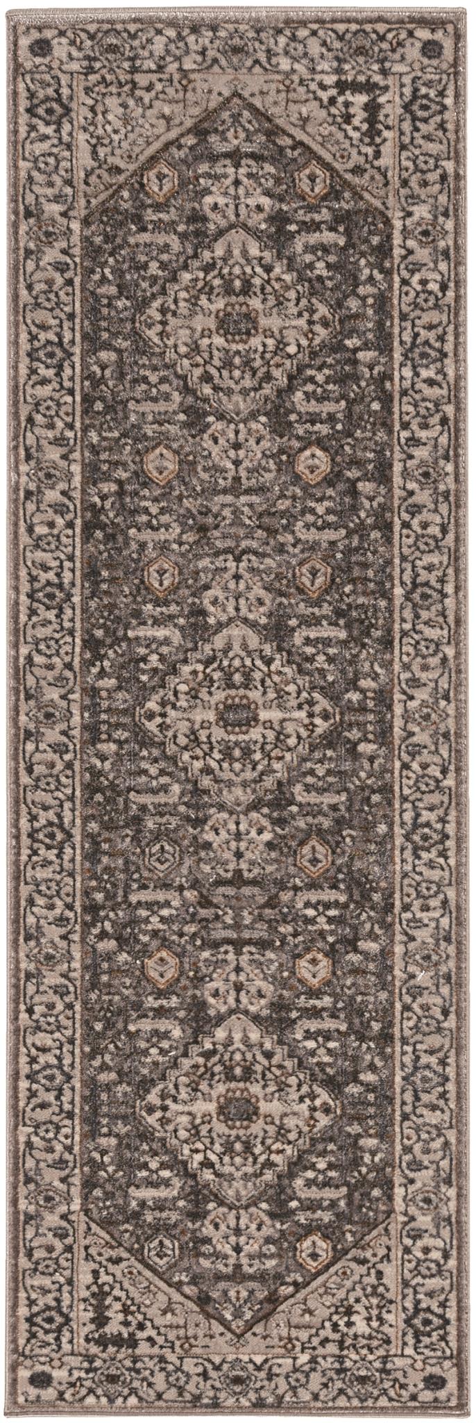 Kas Inspire 7501 Grey Transitional Machine Woven Rug