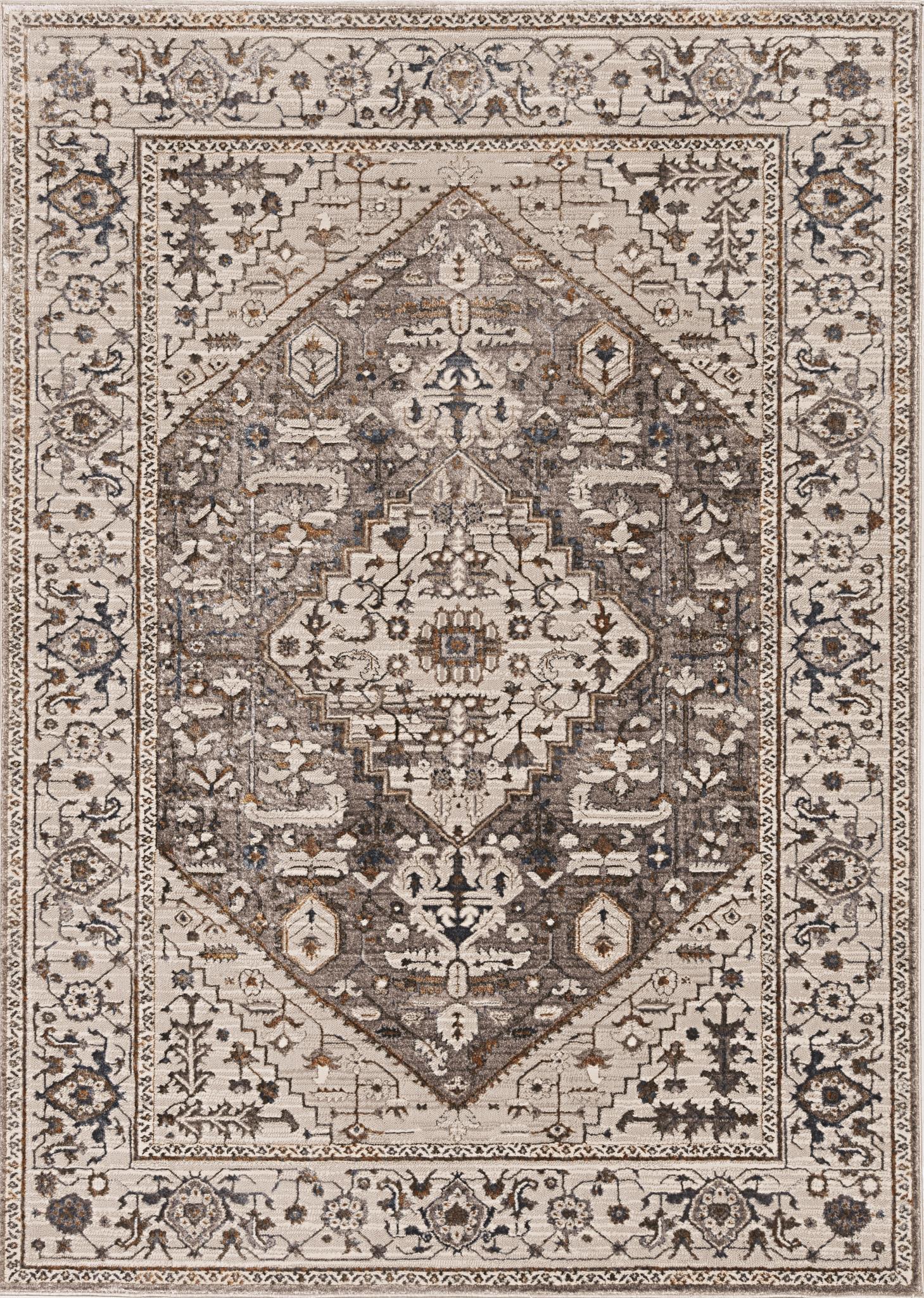 Kas Inspire 7501 Grey Transitional Machine Woven Rug – Atlanta Designer ...