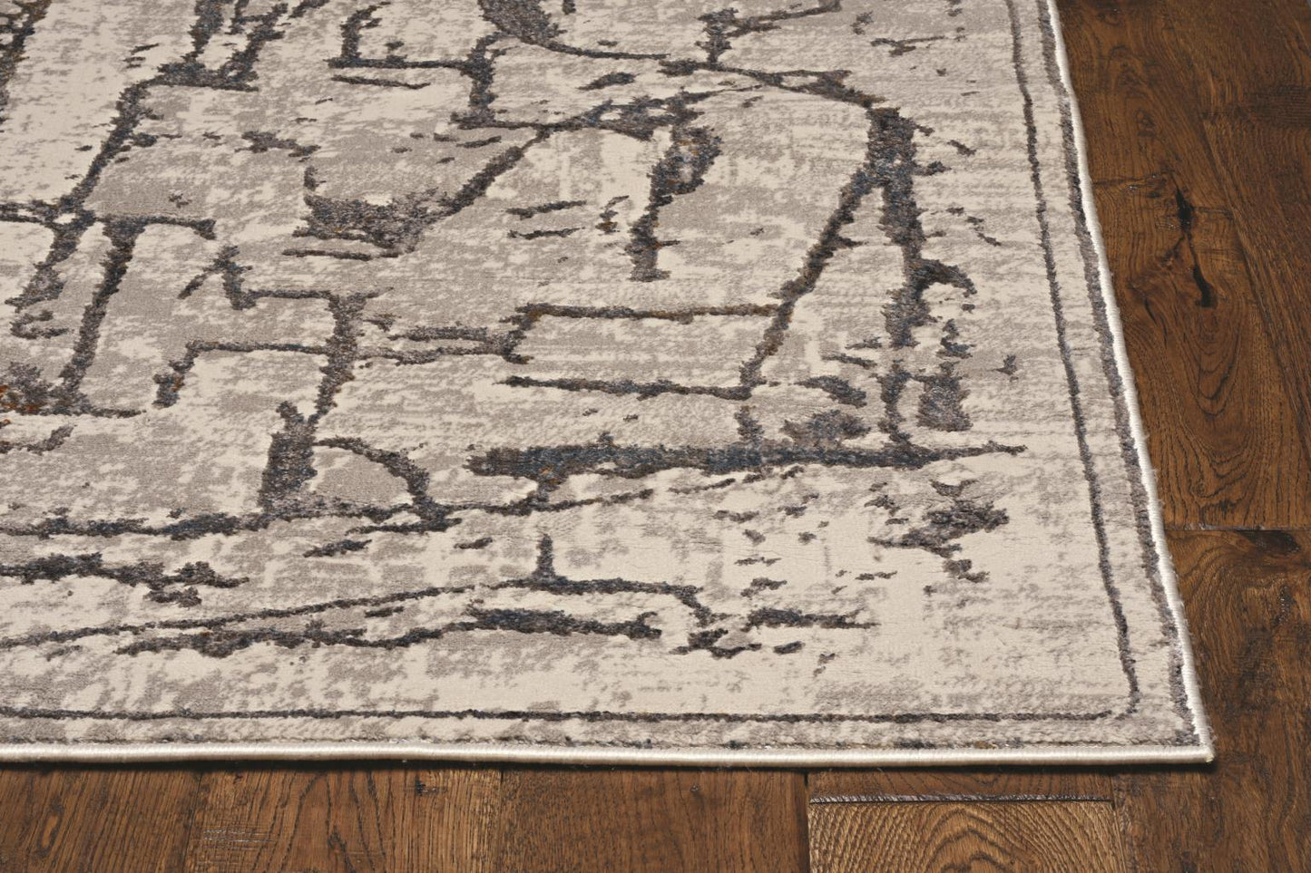 Kas Inspire 7506 Grey Transitional Machine Woven Rug