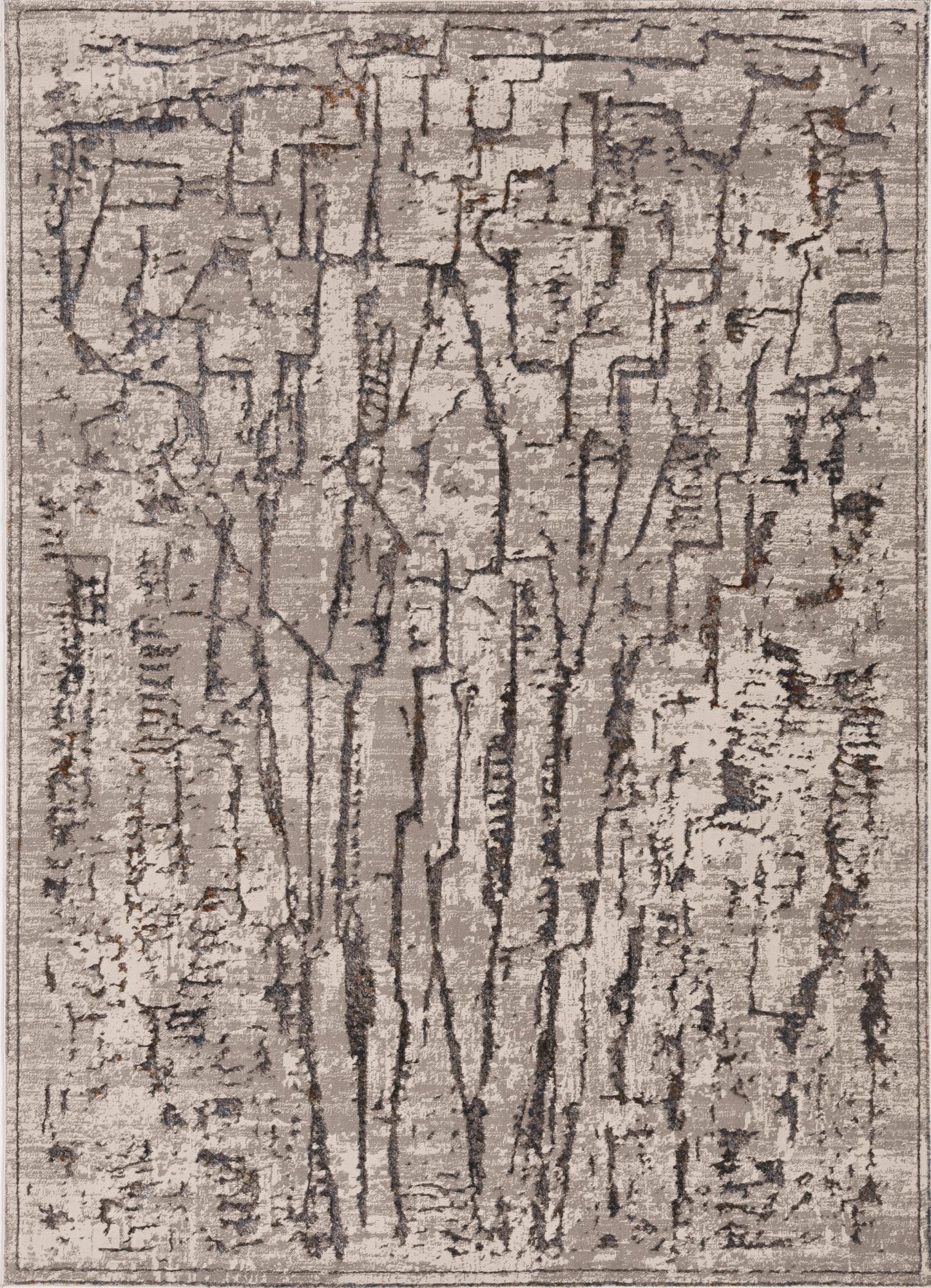 Kas Inspire 7506 Grey Transitional Machine Woven Rug