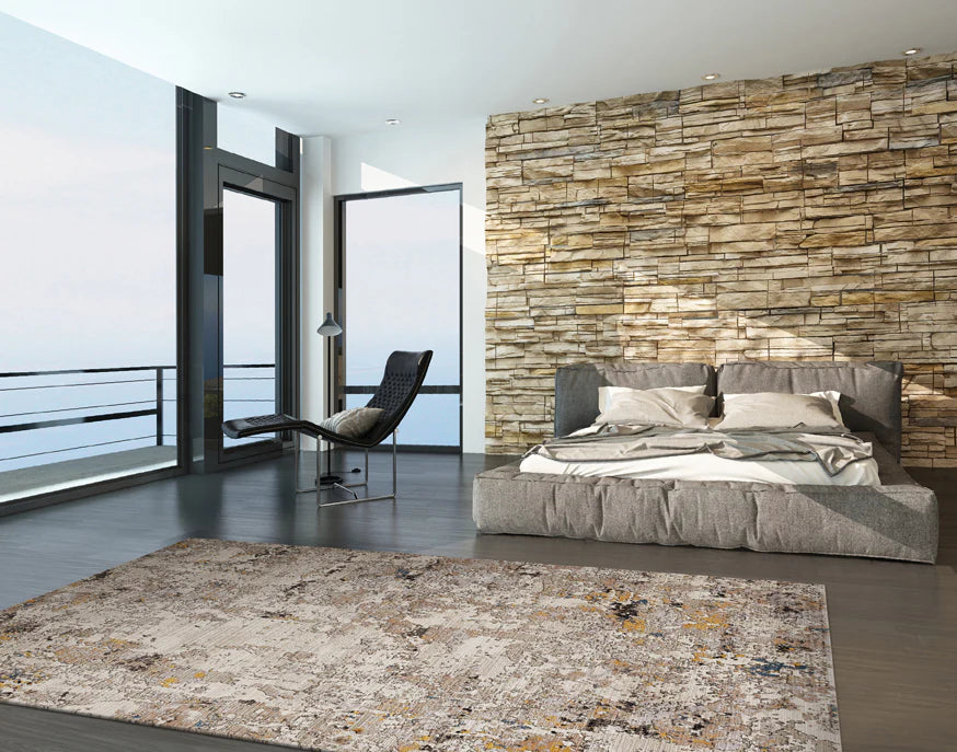 Kas Karina 8251 Silver Transitional Machine Woven Rug