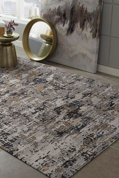 Kas Karina 8252 Grey Transitional Machine Woven Rug
