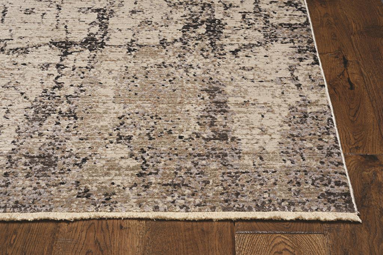 Kas Karina 8253 Ivory Grey Transitional Machine Woven Rug