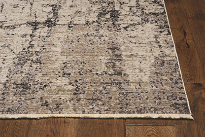 Kas Karina 8253 Ivory Grey Transitional Machine Woven Rug