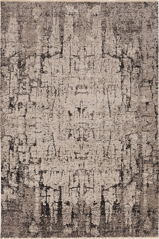 Kas Karina 8253 Ivory Grey Transitional Machine Woven Rug
