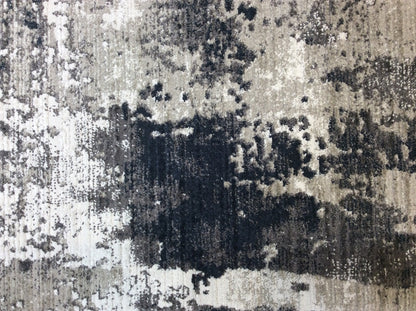 Kas Karina 8256 Ivory Charcoal Transitional Machine Woven Rug