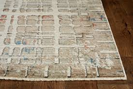 Kas Karina 8259 Ivory Transitional Machine Woven Rug